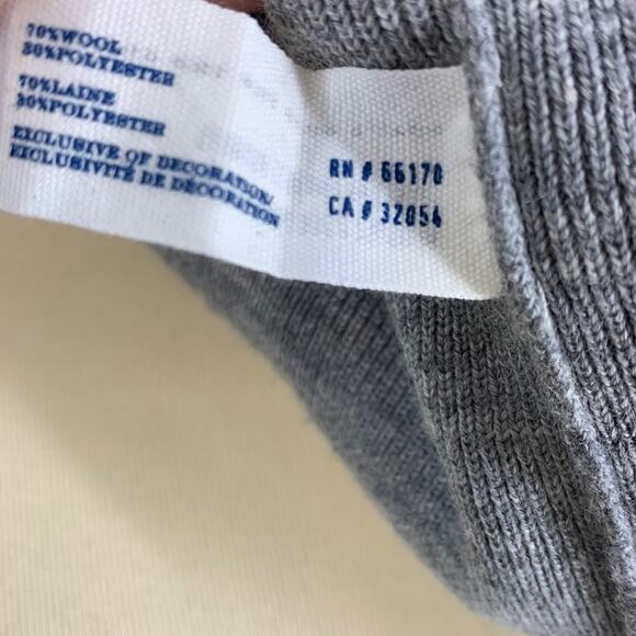 Anthropologie Leifsdottir Wool Blend Tiered Dress Gray Women's Size Large - Picture 10 of 11